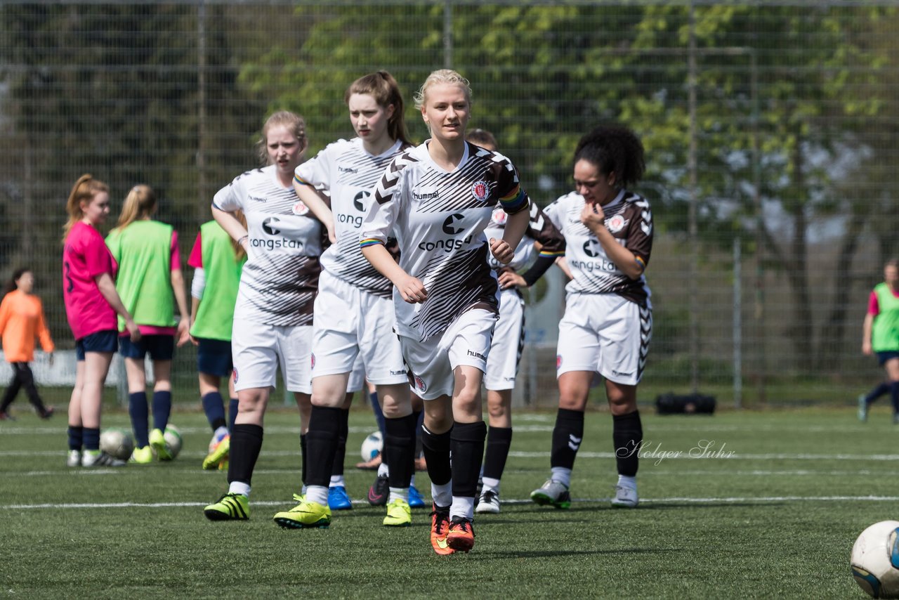 Bild 105 - B-Juniorinnen Ellerau - St. Pauli : Ergebnis: 1:1